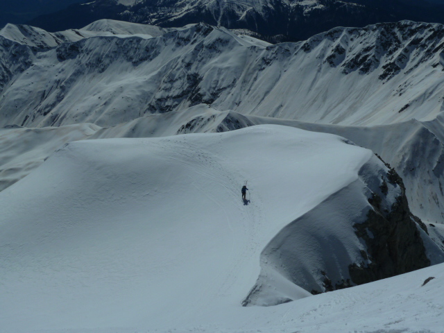 Unterwegs zur Hohen Warte